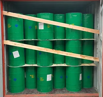 100kg Green Drums Loading
